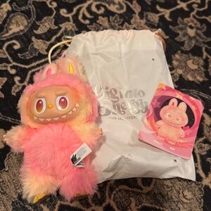 The Monsters Big Into Energy LOYALTY Plush Pendant Pop Mart AUTHENTIC